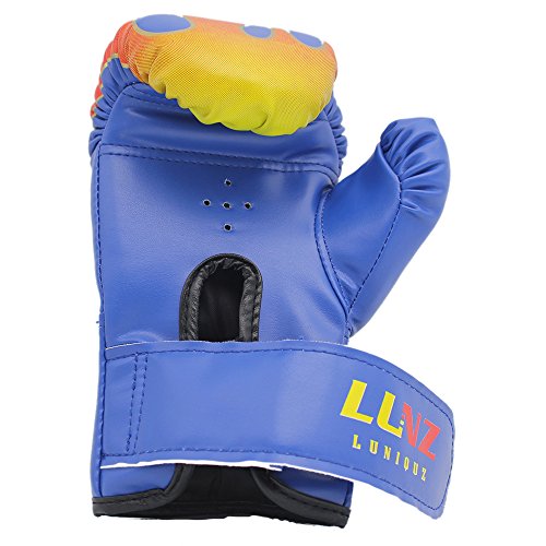 6oz Kids Boxing Gloves,PU Leather Children Junior Sparring MMA Kickboxing Training Gloves,Age 3-10 Years