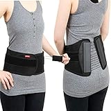 S.P.I.N.E. Brace BBSPINE-3035 Cybertech Spine Brace, Nylon, Medium, Black