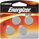 Energizer Watch/Electronic/Specialty Battery, 2032, 3V, 4/Pack (2032BP4)