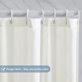 Furlinic Shower Curtain 120x200cm Beige Mould Proof Waterproof Polyester view 2