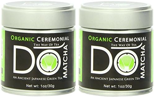 Domatcha Green Tea, Organic Matcha, 1.0-ounce Tin (2 Pack) [Health and Beauty]
