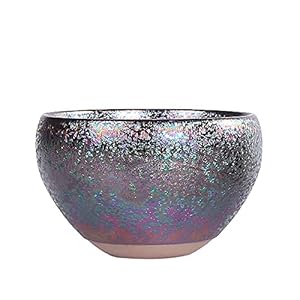 Liuying Oven veranderd Tianmu glazuur keramische thee beker, kleurrijke pauw enkele kop Jianzhan thee kom persoonlijke…