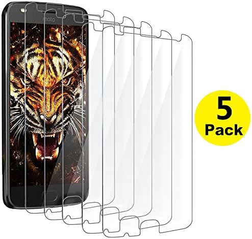 Moto Z2 Force Screen Protector, Taken One (5 Packs) Moto Z2 Force Tempered Glass Screen Protector [Value-Pack] for Motorola Moto Z Force (2nd Generation)