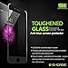 iPhone 6S Screen Protector, G-CASE 0.15mm Tempered Glass Screen Protector Full Coverage Anti-Glare Blue Light Eye Protected Easy Installation 4.7 Inch- White (1 Pack)