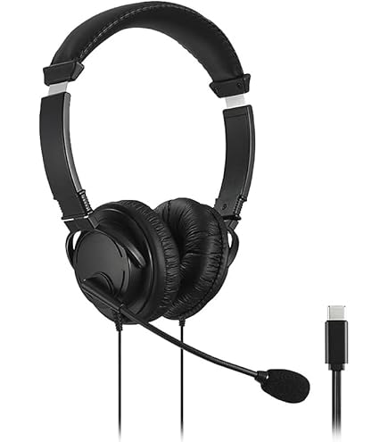 Amazon.com: Kensington Noise Cancelling H2000 USB-C Over-Ear