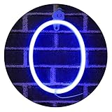 LED Light Up Numbers Neon Lights, Neon Signs Night