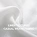 Jinchan White Curtains for Living Room & Bedroom - 84 Inch Long, Casual Weave Textured Privacy Curtains - 2 Panel Sets