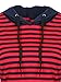 Joeoy Women's Casual Long Sleeve Drawstring Striped Bodycon Hoodie Dress