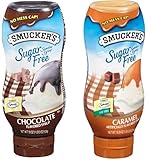 Smucker's Sundae Syrup Sugar Free Chocolate & Caramel Bundle