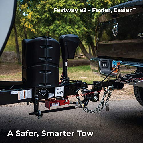 Fastway e2 2Point Sway Control Round Bar Hitch, 94000800, 8,000 Lbs