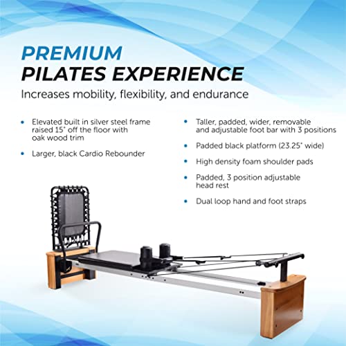AeroPilates Reformer Pro XP 557 Pilates Reformer Workout Machine for