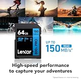 Lexar 64GB 800x SDXC Memory Card 150MB/s Read Write Speed view 10