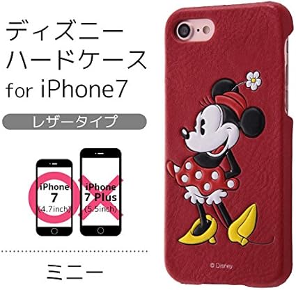 Amazon Co Jp ディズニー Iphone7対応 レザーケース ミニー Rt Dp12c Mn 家電 カメラ