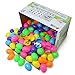 JOYIN 100 Pcs Prefilled Easter Eggs with Novelty Toys Premium for Easter Eggs Hunt, Basket Stuffers Fillers, Theme Party Favor, Classroom Supplies