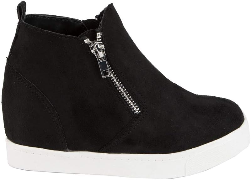 black sneaker booties