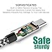 USB 3.0 Type C Cable,Puridea (2pack) 5Ft Nylon Braided USB C 3.0 Cable,Quick Charging (Max 4.0A) Type A 3.0 to Type C 3.0 Long Cord for Google Pixel Nexus 6P 5X, LG G6 V30 V20 Samsung Galaxy