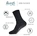 Pembrook Non Skid / Slip Socks Cotton Hospital Socks - (2-Pack) - Great for adults, men, women, Medical patients, Grey, One Size