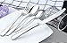 Cutlery, Home Use Stainless Steel Western Tableware, 4-Piece Dinnerware Set knife fork spoon teaspoon by Alytimes
