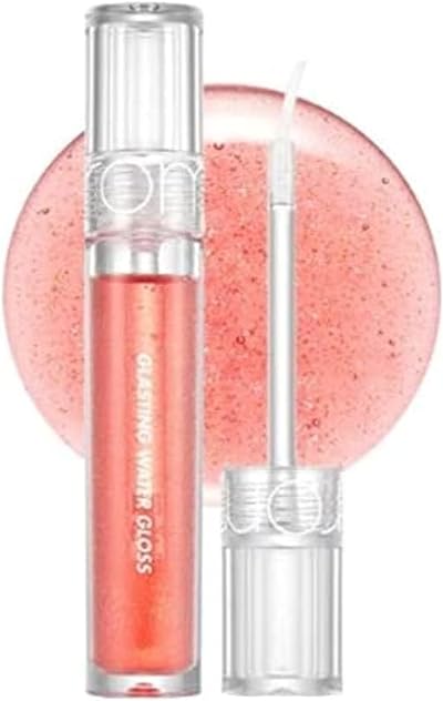 rom&nd Glasting Water Gloss 4.3g Lip Gloss Topper - 01 Sanho Crush