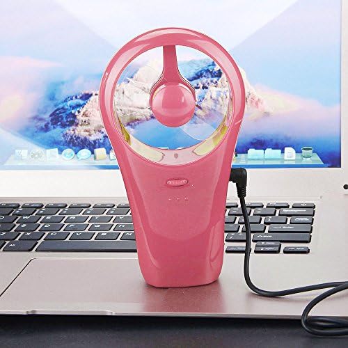 huoaoqiyegu Portable Kids Toys Mini Fan Handheld USB Mini Air Conditioner Cooler Fan PK
