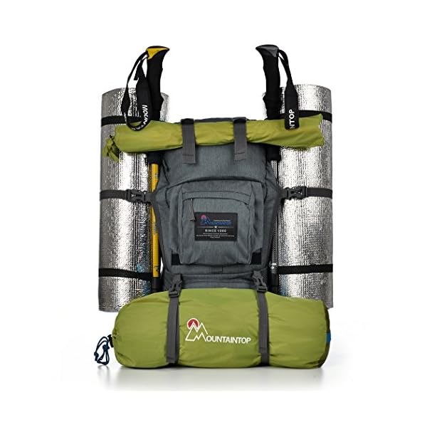 mountaintop 40l hiking backpack for outdoor camping