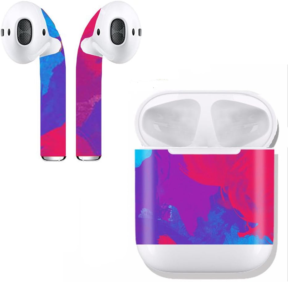 Airpod Skins and Charging Case Protective Wraps ¨C Soundmae 2 in 1 Airpod Stylish Customize Sticker and Protective Skin for Apple AirPods - No.504, 2 Sticker Set