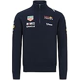 Red Bull Racing - Official Formula 1 Merchandise - 2022 Team 1/2 Zip Sweatshirt - Men - Navy - 3XL
