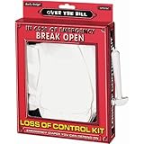 The Party Continuous Adult Birthday Party Humorous Emergency Loss Of Control Kit , White , 8 1/4