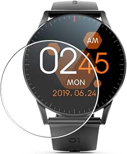 Amazon.com: Puccy 3 Pack Screen Protector Film, compatible with Smartwatch  smart watch QS09 TPU Guard （ Not Tempered Glass Protectors ） new version :  Celulares y Accesorios
