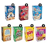 Kellogg's, Breakfast Cereal, Single-Serve Boxes, Variety Pack ,48 Count