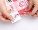 Moon Boat Valentine's Day Cards for Kids with Buttons/Pins Heart Classroom School Valentines Party Favors Gifts 48Ct