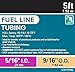LDR Industries 516 F5165 5' Bag Fuel Line, 5/16