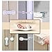 Safety Locks, 10 Pack Baby & Child Safety Locks and 8 Pack Corner Protector Combo, for Cabinet, Refrigerator, Door, Toilet Seat, Drawers, Dishwasher, Strong Adhesive, No Tools or Drilling Required