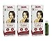 Cosamo -Love Your Color- Ammonia & Peroxide Free Hair Color #778 Medium Golden Brown (Pack of 3) with a Jarosa Beauty Bee Organic Peppermint Lip Balm 100% All Natural Deep Moisturizing Usda Certified