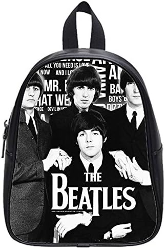 Large Size The Beatles Printing Shoulders Backpack Custom High School Students Backpack for Travel or Party
