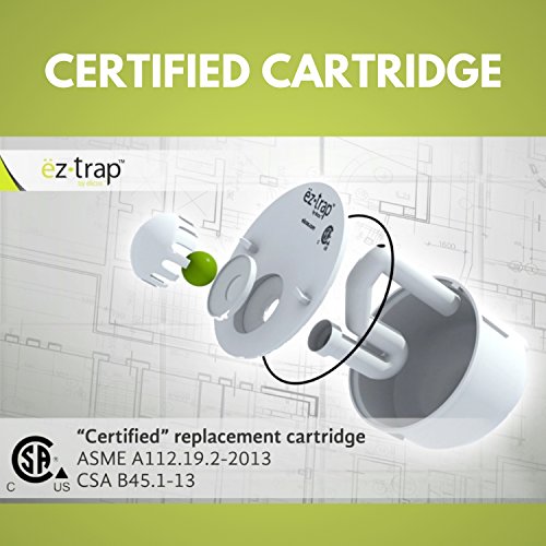 EZ Trap Waterless Urinal Cartridge for use with Sloan, Falcon & Bobrick