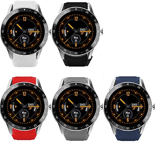 onetuo 200Pcs Compatible for Blackview X1 Band, Classic Silicone Replacement Straps Compatible for Blackview X1 Smartwatch (5 pack)