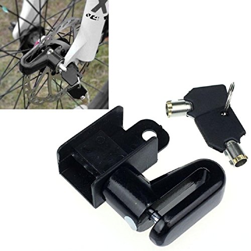Susenstone® Scooter Bike Bicycle Motorcycle Safety Anti-theft Disk Brake Rotor Lock Black