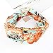 LOLIAS 12 Pack Women Headband Boho Floal Style Criss Twisted Turban Head Wrap Cute Hair Band