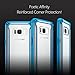 Poetic Affinity Slim Fit Galaxy S8 Case With Anti-Slip Side Grip and Reinforced Corner Protection Bumper for Samsung Galaxy S8 Blue/Clear