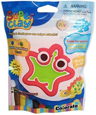 Colorato Ultra Light Magic Air Dry Modeling Clay DIY Educational Toys for Kids 50g - Grass Green