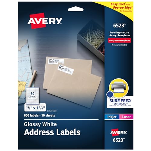 Avery Return Address Labels