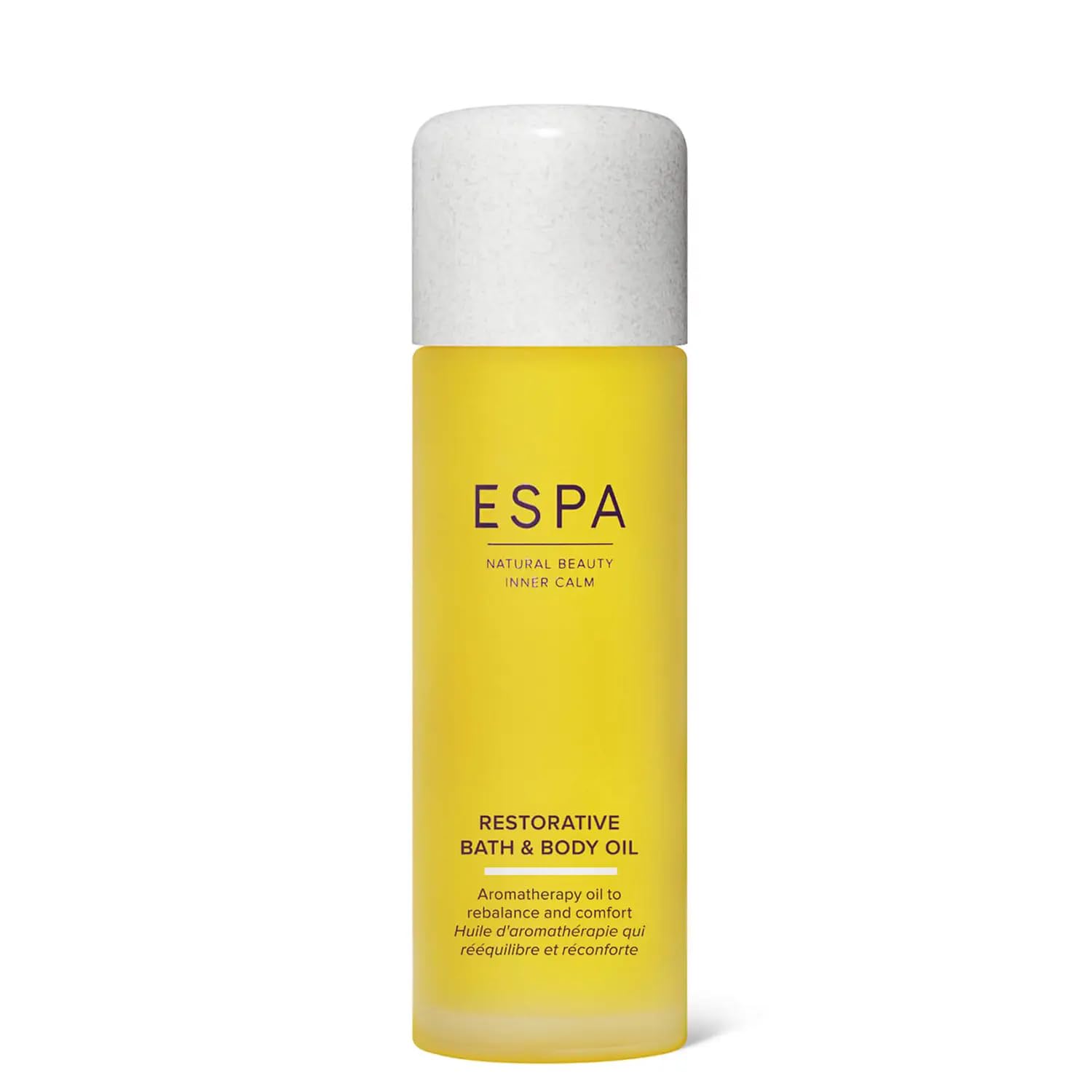 ESPA | Restorative Bath and Body Oil | 100ml | Rose Geranium, Lavender, Palmarosa & Sweet Orange | Magnesium, Ashwagandha, Essential Oils | Supports Skin's Natural Moisture Barrier | Massage Oil — image 1