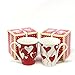 JOYIN Valentines Day Gift Bundle Set with LED Decor, 2 Valentine Mugs, Heart Shape Key Chain, Fabric Rose, Mini Bear, Gold Foil Rose, Love Letter, Photo Frames, Gift Bag, Red Tissue Paper