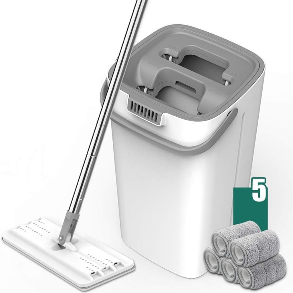 microfiber flat mop system