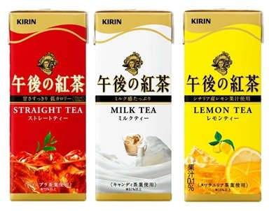 Amazon キリン 午後の紅茶 紙パック 250ｍｌ ３種類 各６本 １８本