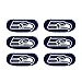 Party Animal Seattle Seahawks Eye Black Strips (6 Vinyl Stickers)