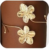 MOEEIJEW Upper Arm Cuff Bracelets for Women Adjustable Starfish Flower Arm Cuffs Open Bracelets Jewelry