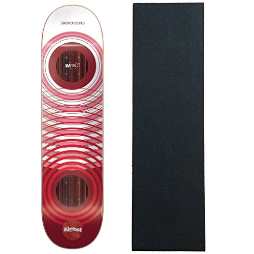 Almost Skateboard Deck Clean Rings Impact Song 8.25" with Gr