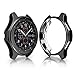 Case Compatible for Samsung Gear S3 Frontier SM-R760,HMJ Band All-Around Protective Bumper Slim Plated TPU Case Scratch-Proof Cover Shell for Samsung Gear S3 Frontier/Classic Galaxy Watch 46mm SM-R800